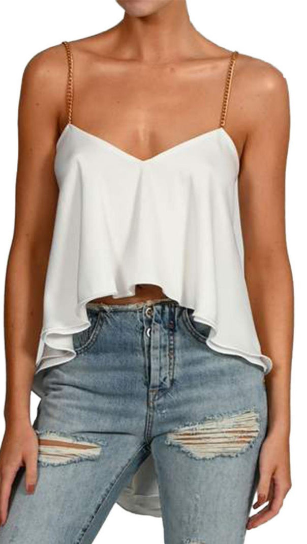 AIIZIE DIAMOND TOPS IN WHITE - product image