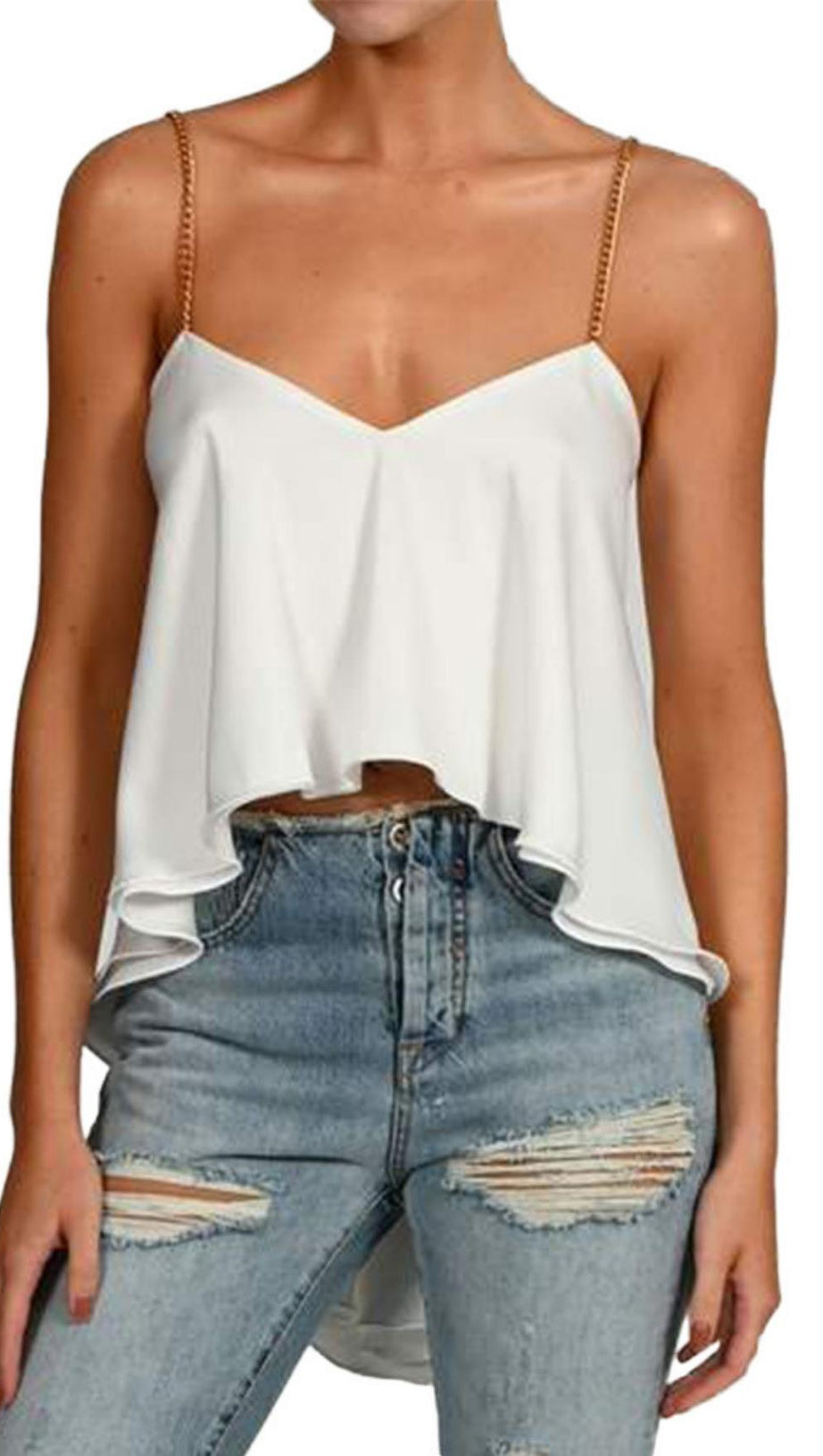 DIAMOND TOPS IN WHITE