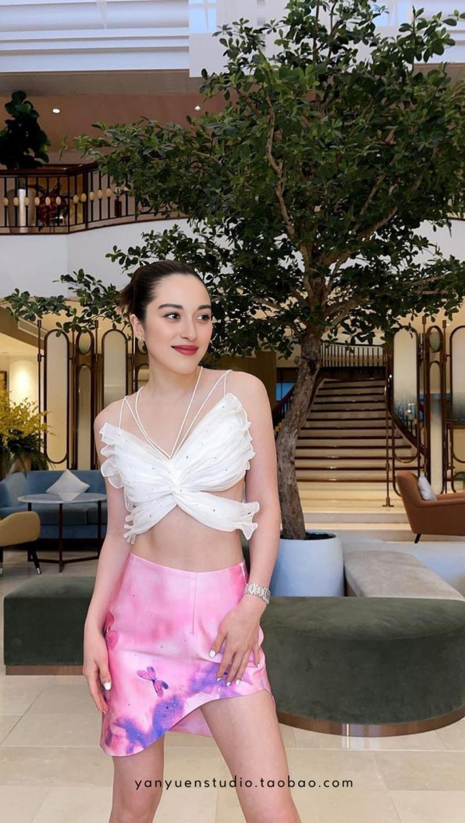 BUTTERFLY TOPS IN WHITE