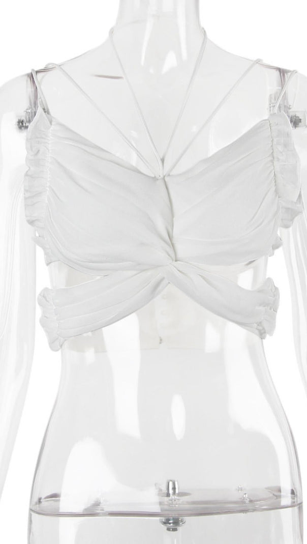 AIIZIE BUTTERFLY TOPS IN WHITE - product image