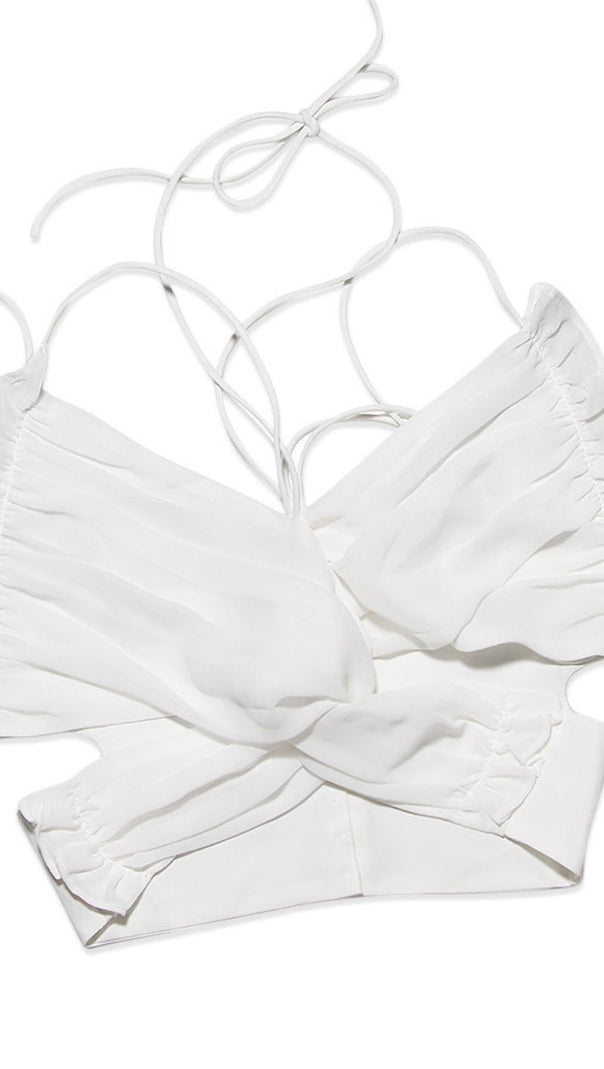 AIIZIE BUTTERFLY TOPS IN WHITE - product image