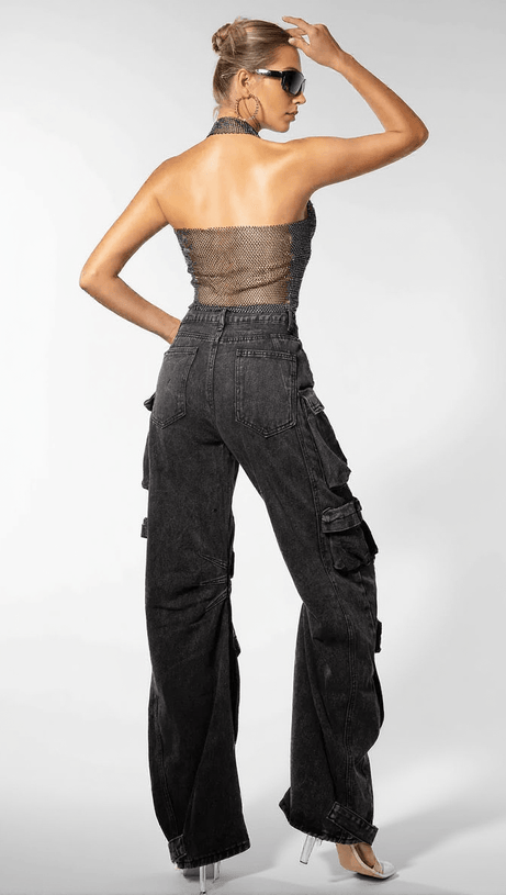 NAUSICAA PATCHWORK MULTI POCKET PANTS