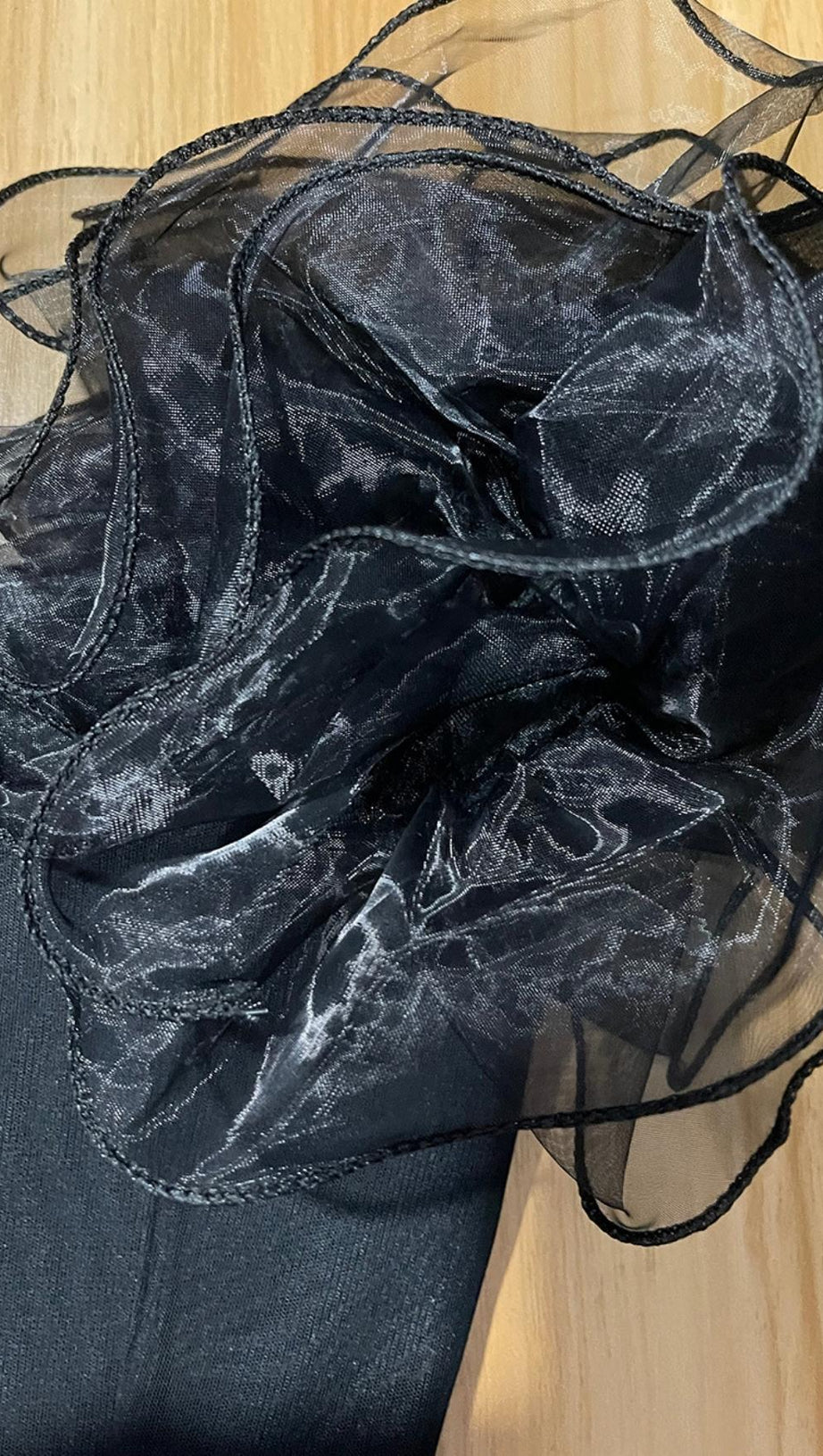 LACE MINI DRESS IN BLACK