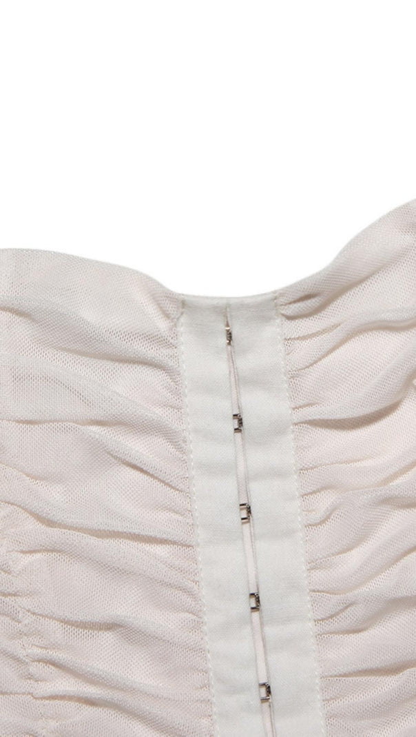 AIIZIE FOLD MINI DRESS IN PINK - product image