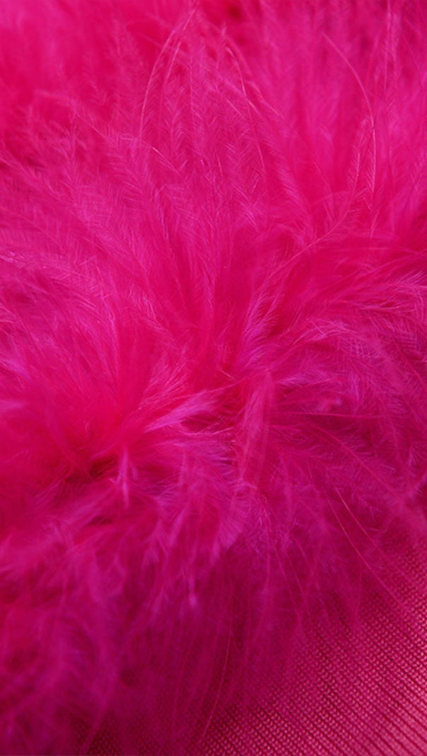 AIIZIE SPLIT FEATHER MAXI DRESS IN PINK - product image