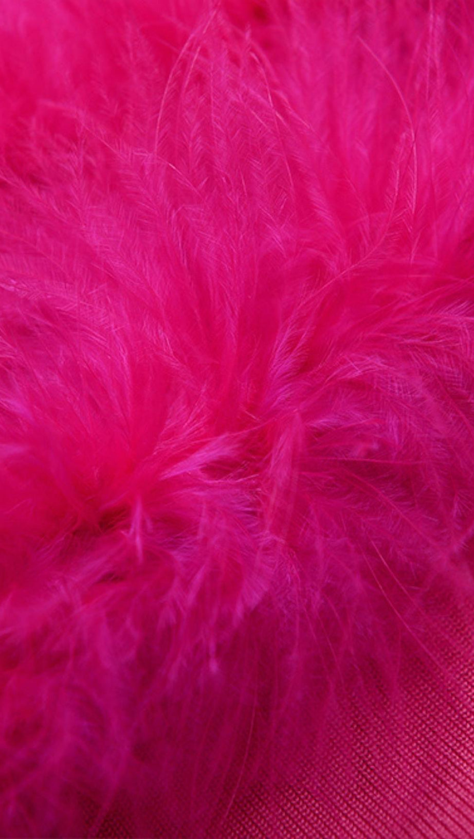 SPLIT FEATHER MAXI DRESS IN PINK