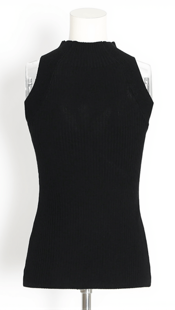 AIIZIE ALYZAH IRREGULARLY CUTOUT KNIT TOP - product image