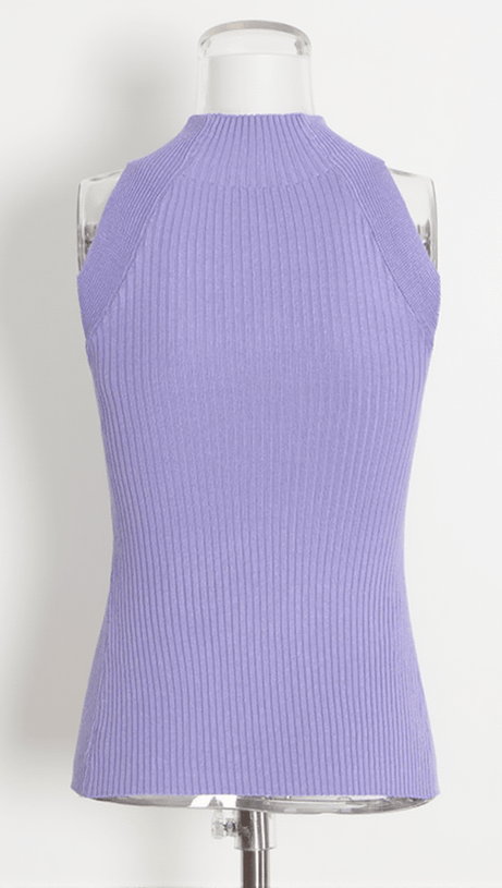 Alyzah Stricktop mit unregelmäßigen Ausschnitten