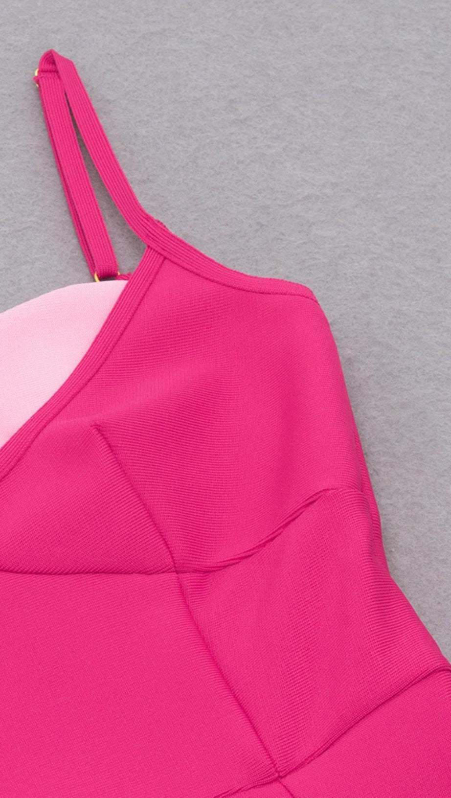 BANDAGE MIDI DRESS IN PINK