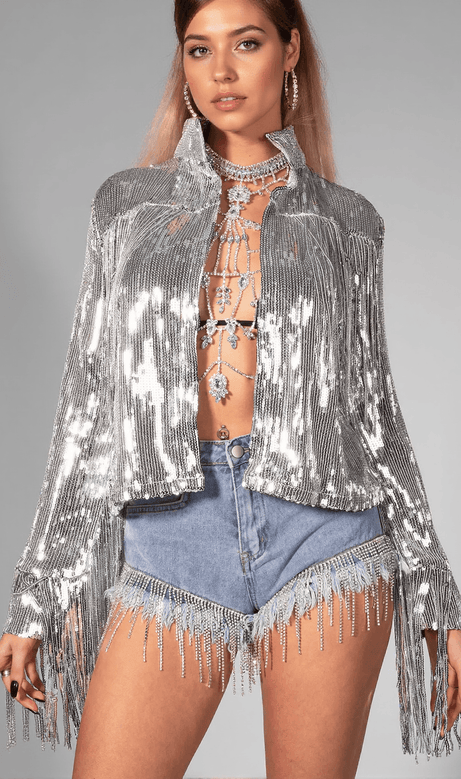 Breighlyn Pantaloncini con paillettes