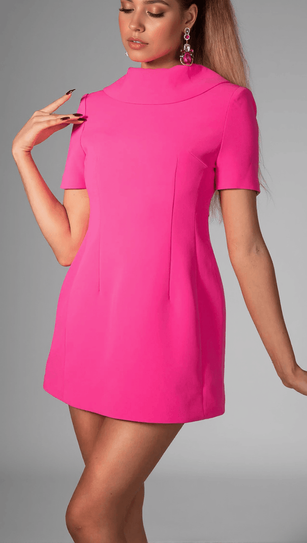 AIIZIE ANNALENA CINCH WAIST BOW DRESS - product image