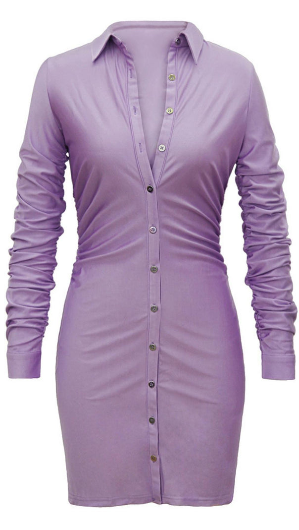 AIIZIE SKIRT MIDI DRESS IN PURPLE - product image