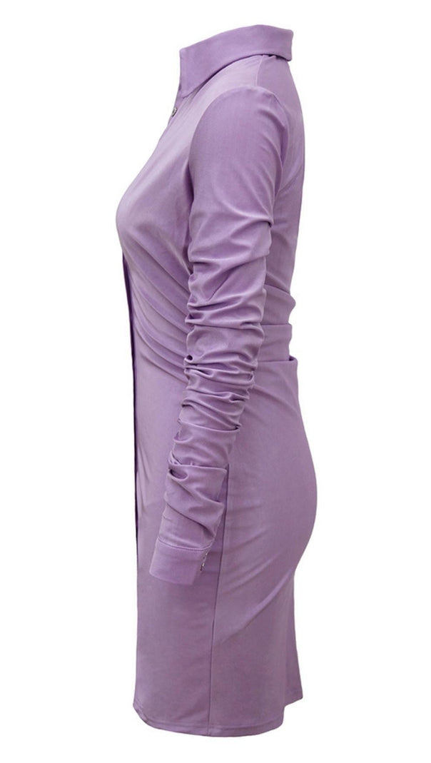 AIIZIE SKIRT MIDI DRESS IN PURPLE - product image
