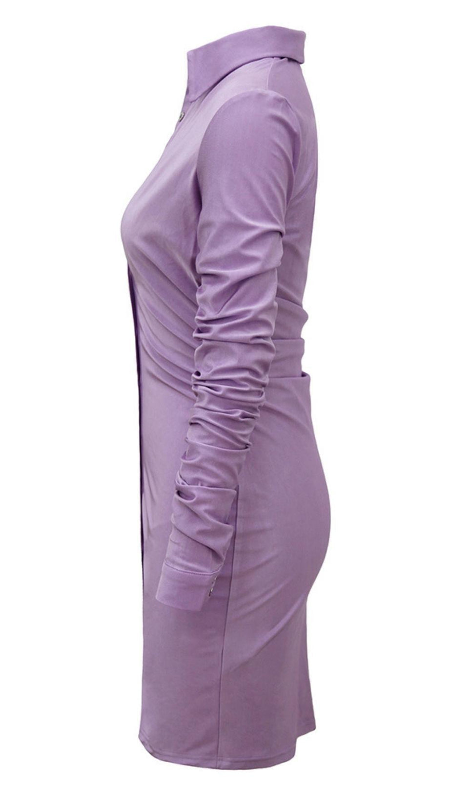 SKIRT MIDI DRESS IN PURPLE