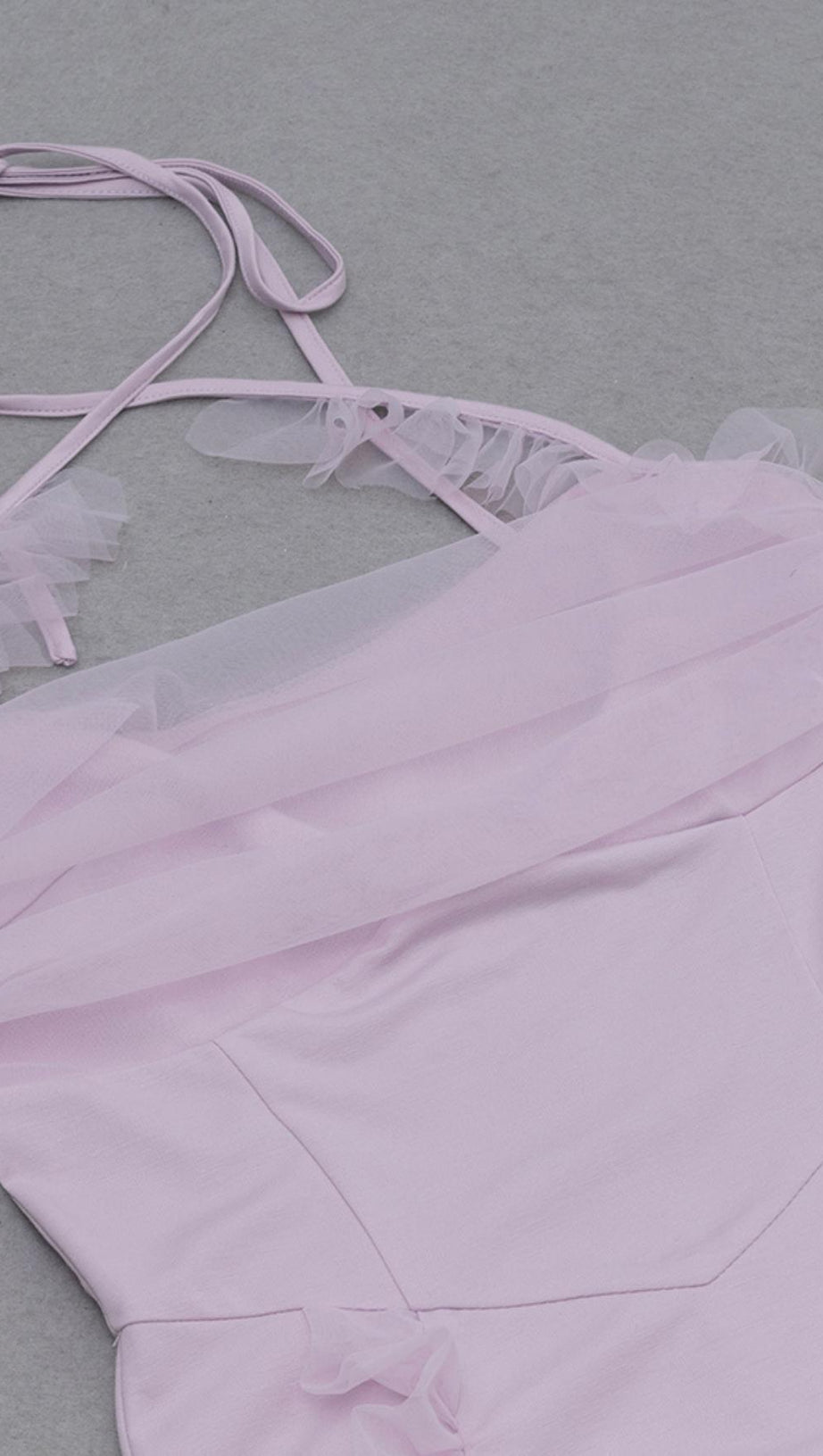 BANDAGE MIDI DRESS IN PURPLE