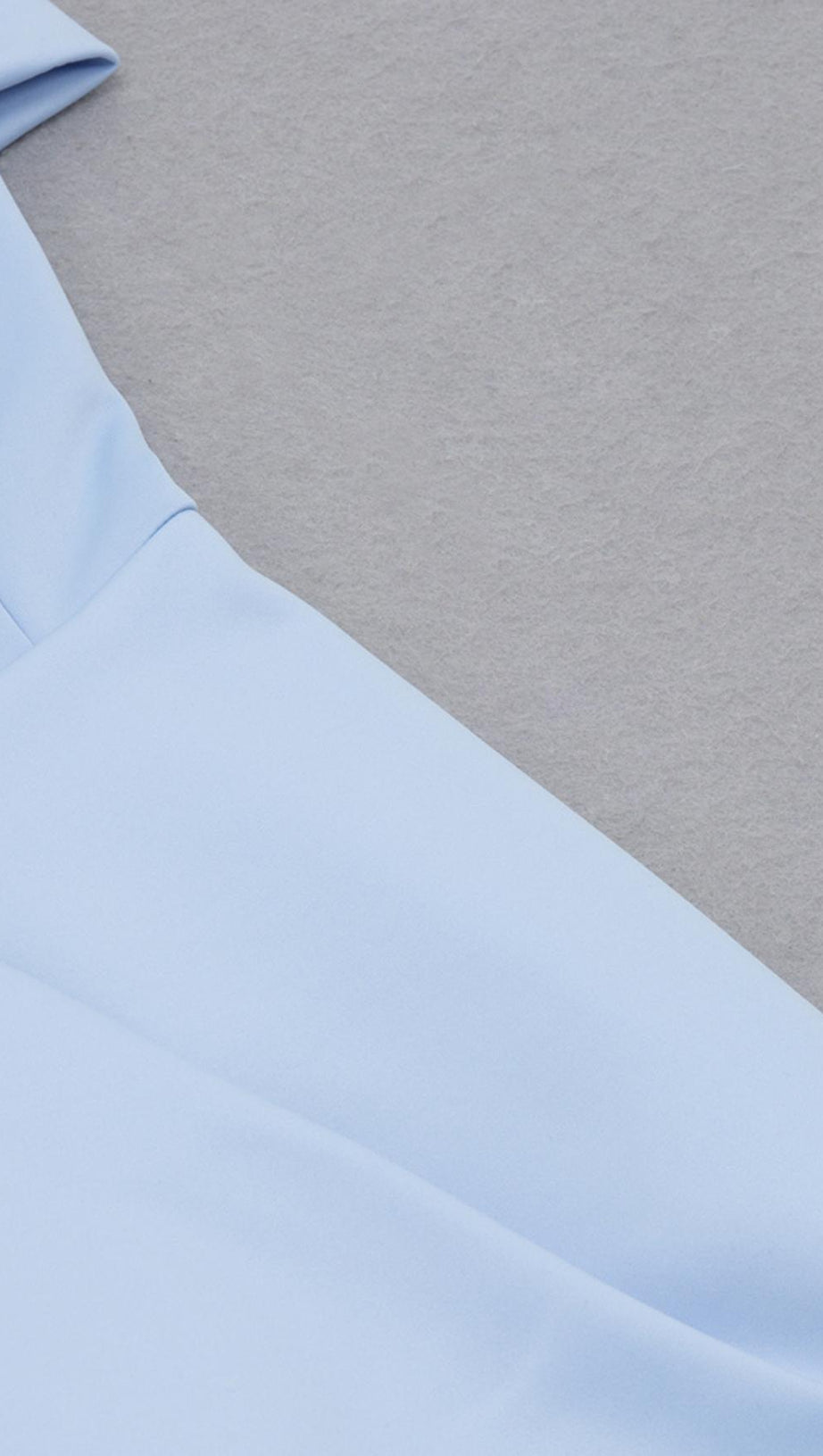 BANDAGE MIDI DRESS IN BLUE