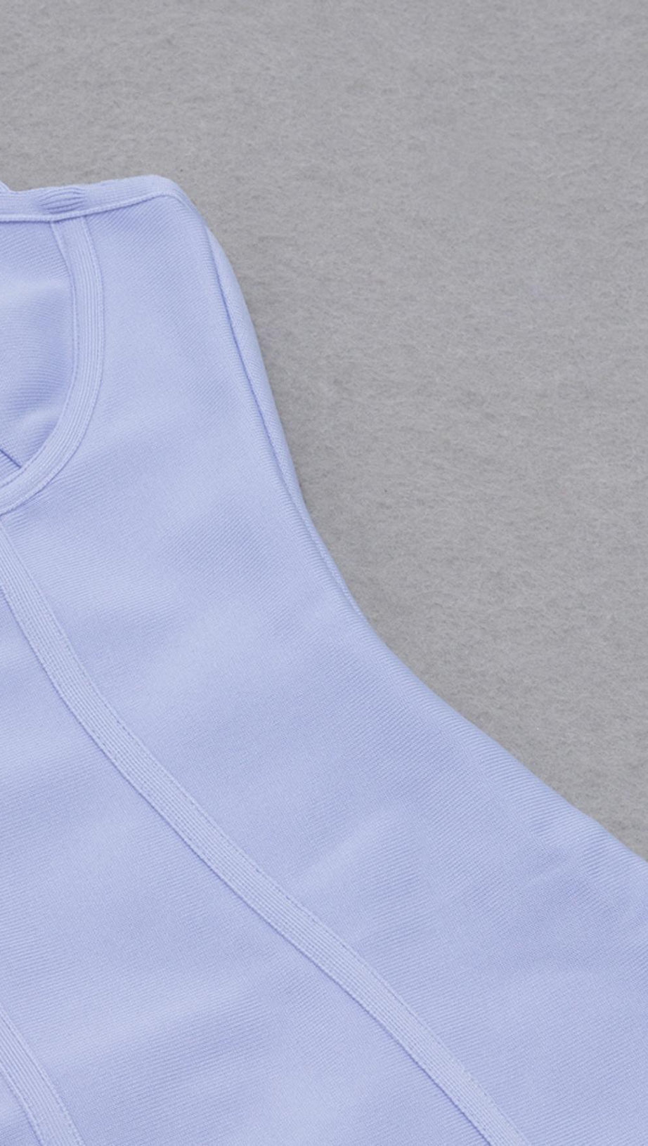 BANDAGE MIDI DRESS IN BLUE