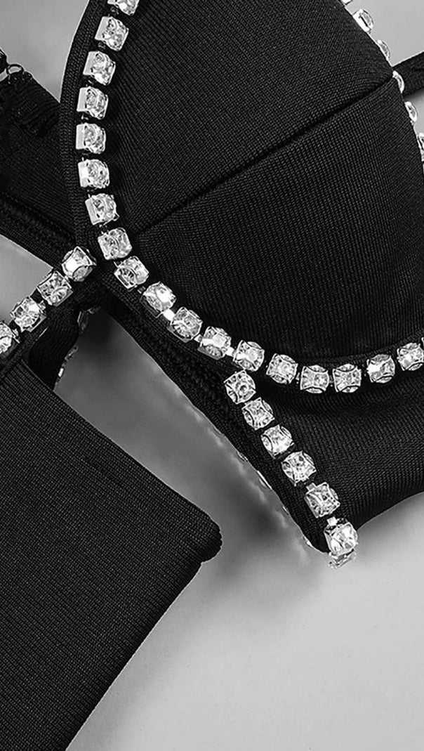 AIIZIE CRYSTAL SPARKLY MINI BANDAGE - product image