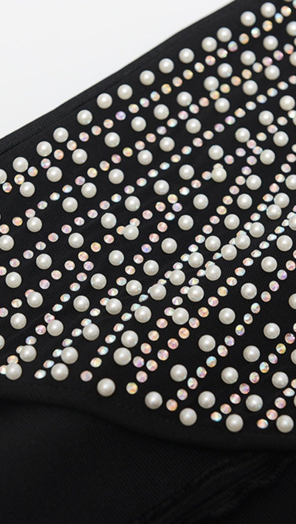 AIIZIE PEARL DRESS IN BLACK - product image