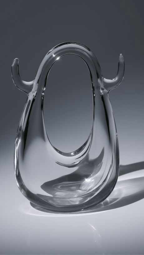ELVIRA CLEAR GLASS BAG