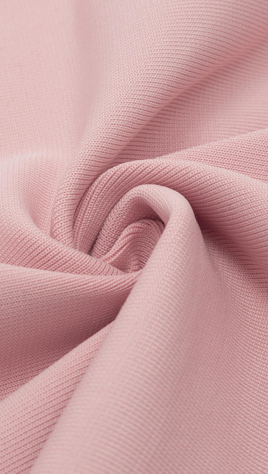 STRAPLESS MIDI DRESS IN PINK