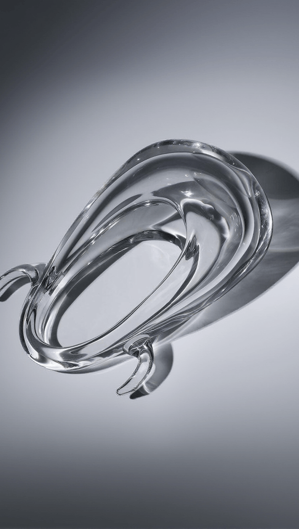 AIIZIE ELVIRA CLEAR GLASS BAG - product image