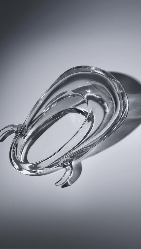 ELVIRA CLEAR GLASS BAG