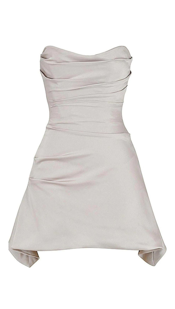 AIIZIE STRAPLESS CORSET DRESS - product image