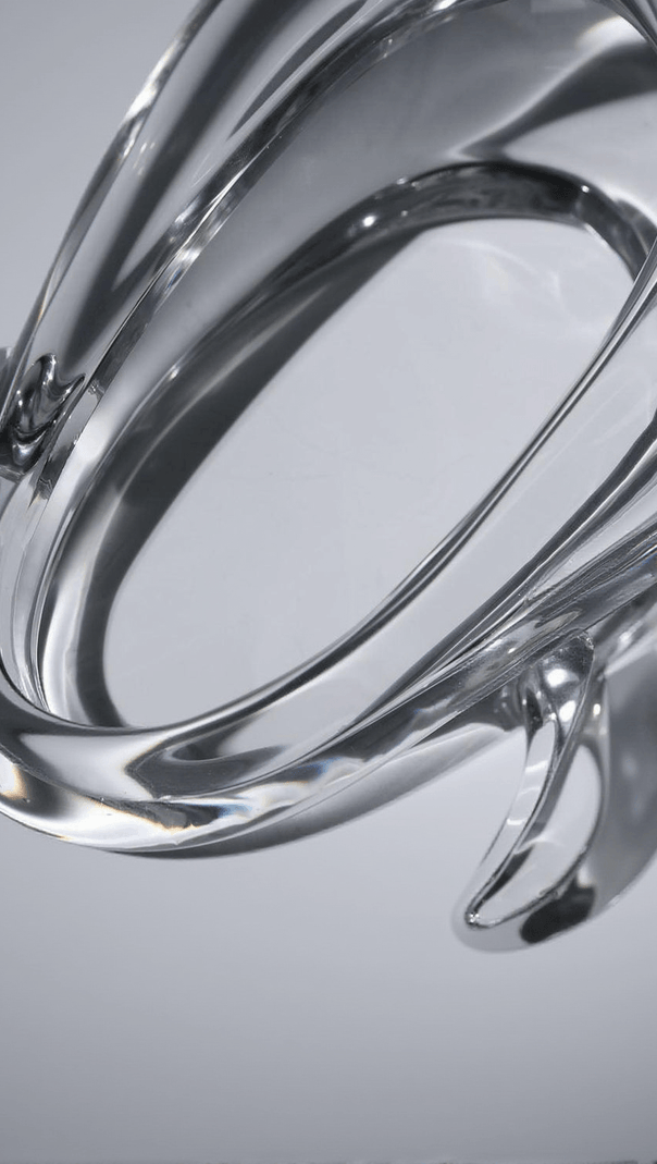 AIIZIE ELVIRA CLEAR GLASS BAG - product image