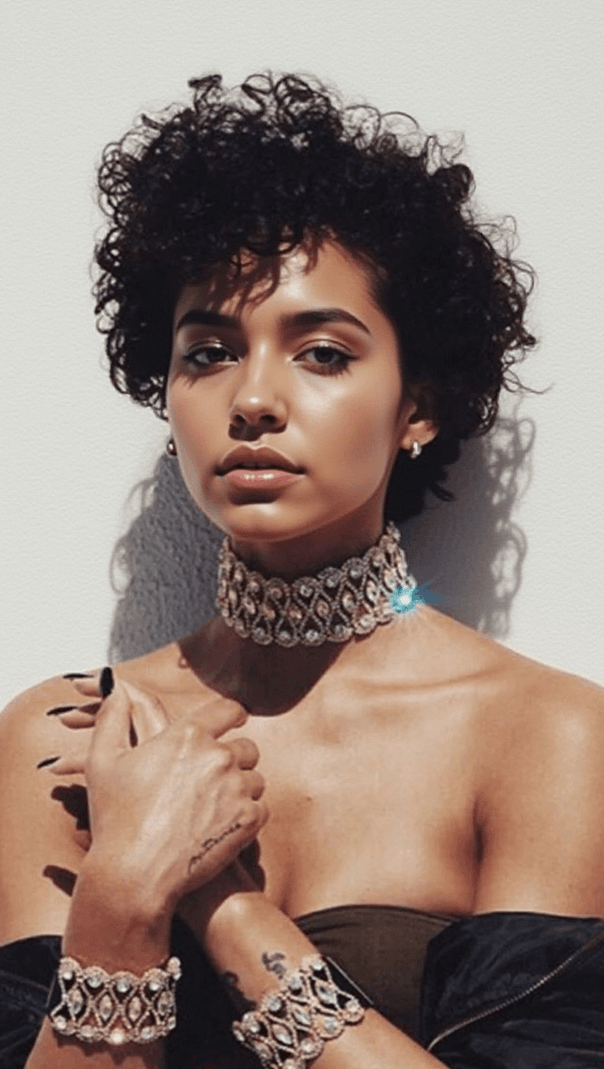 AIIZIE BRILYNNE CRYSTAL NECKLACE - product image