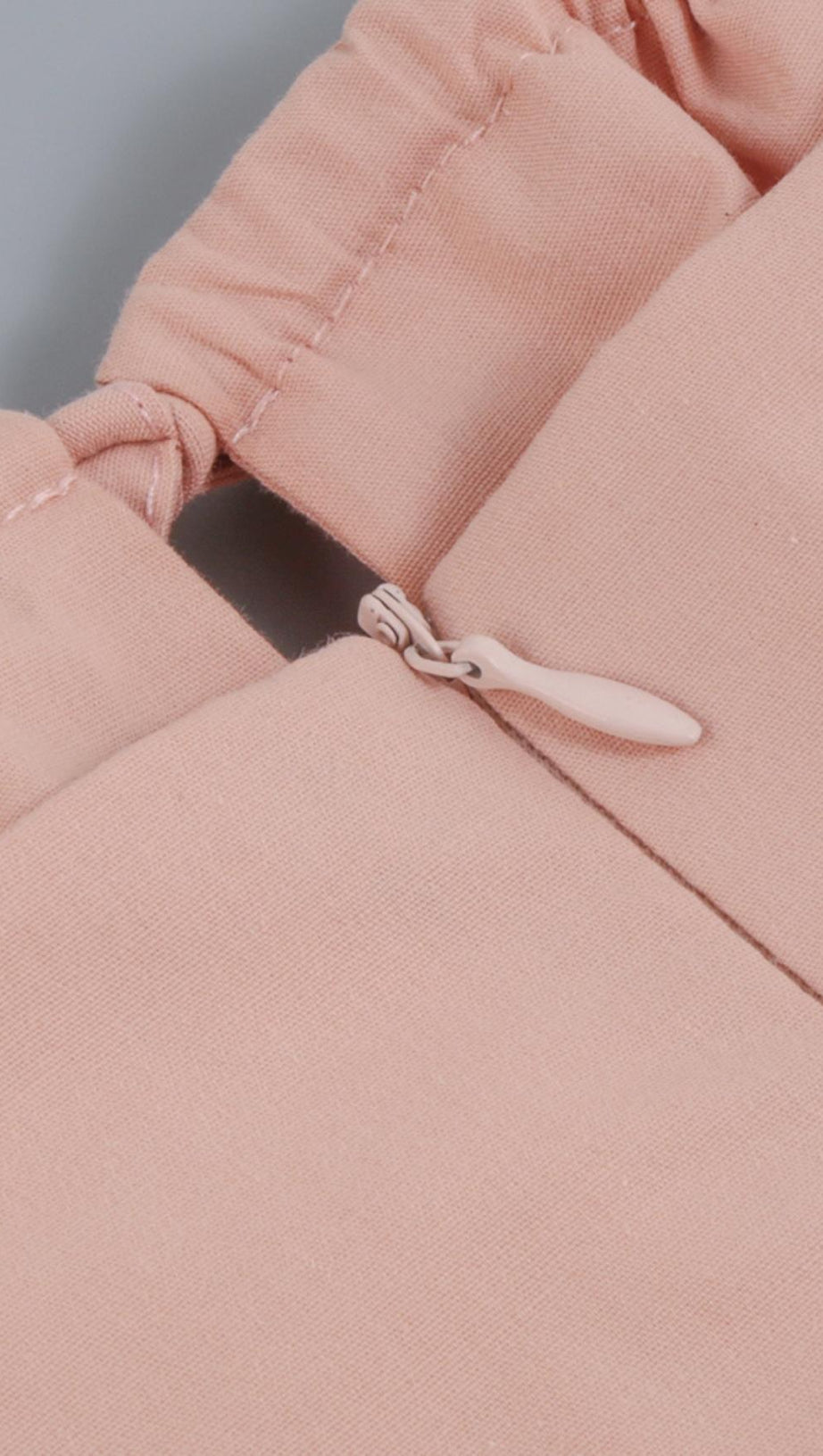 PUFF SLEEVE MIDI DRESS IN BLUSH PINK