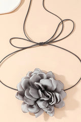 Brinny Oversized Floral Collar Necklace Accessory