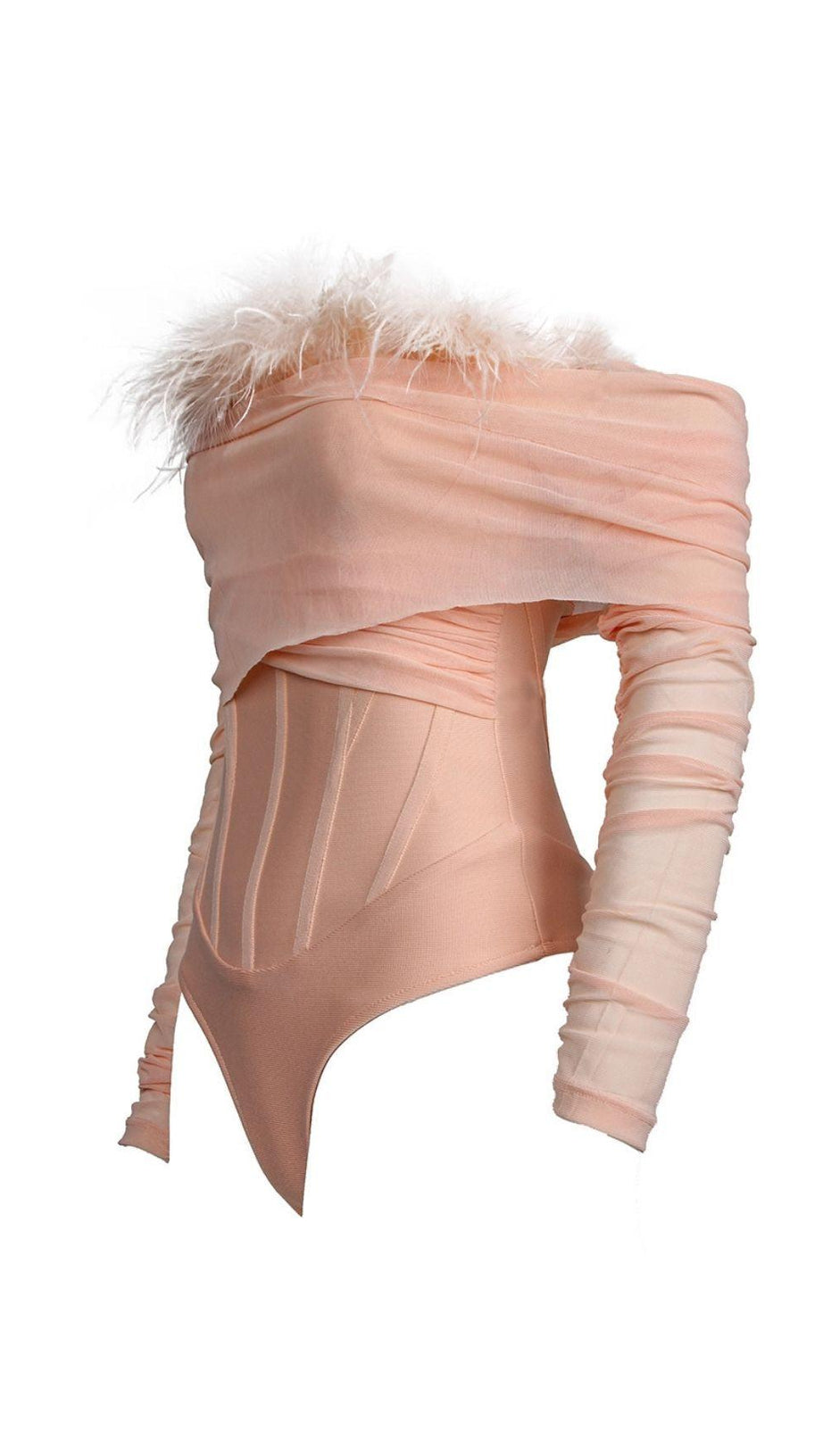 BODY IN PIUME ROSA CIPRIA