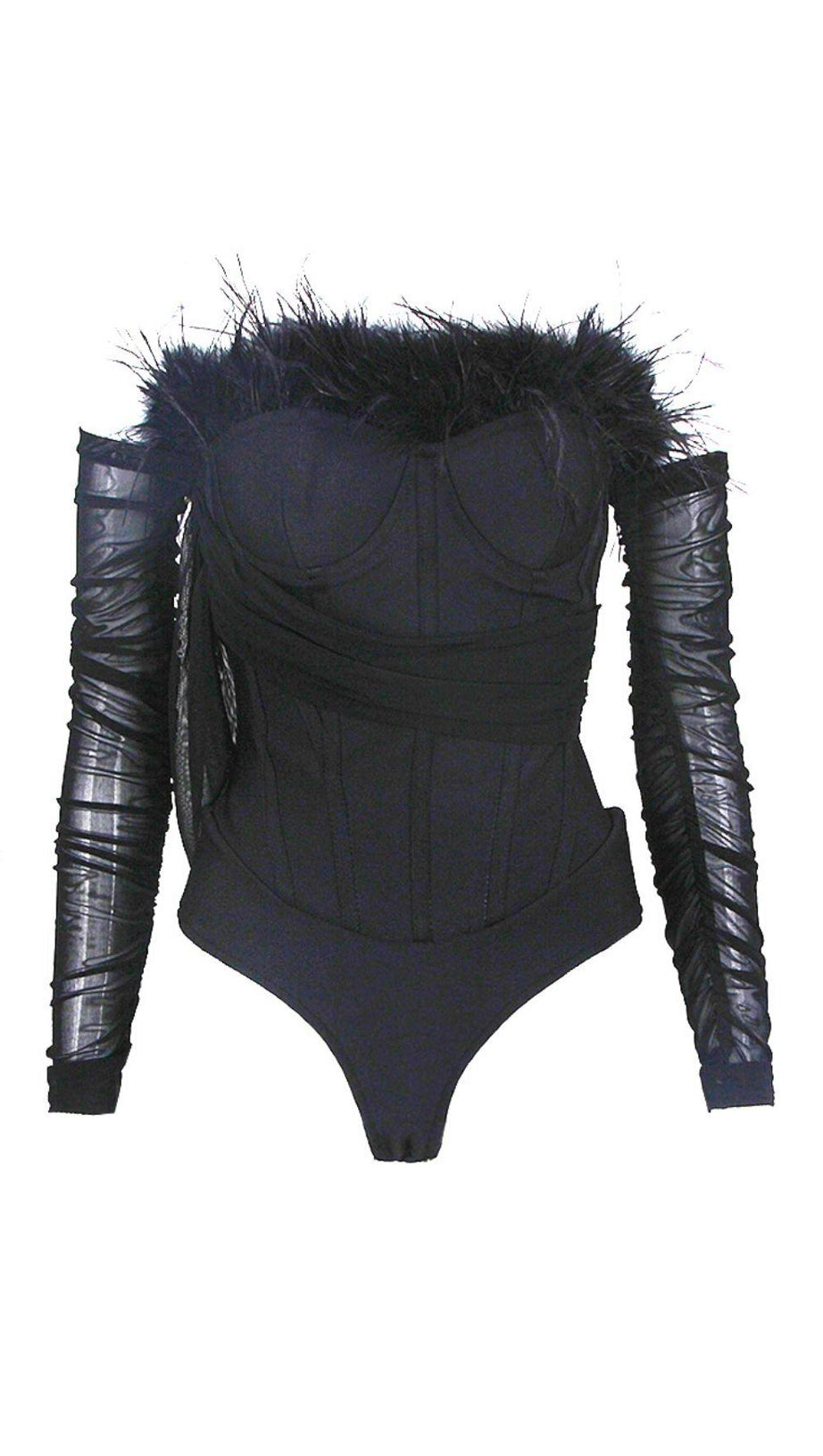 BODY IN PIUME ROSA CIPRIA