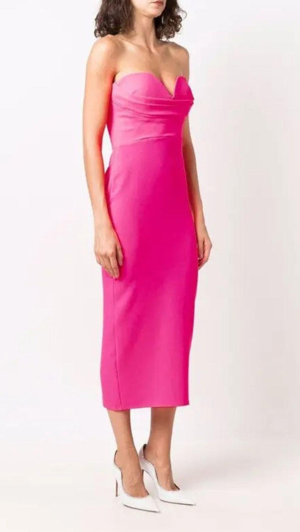 AIIZIE STRAPLESS BANDAGE DRESS - product image