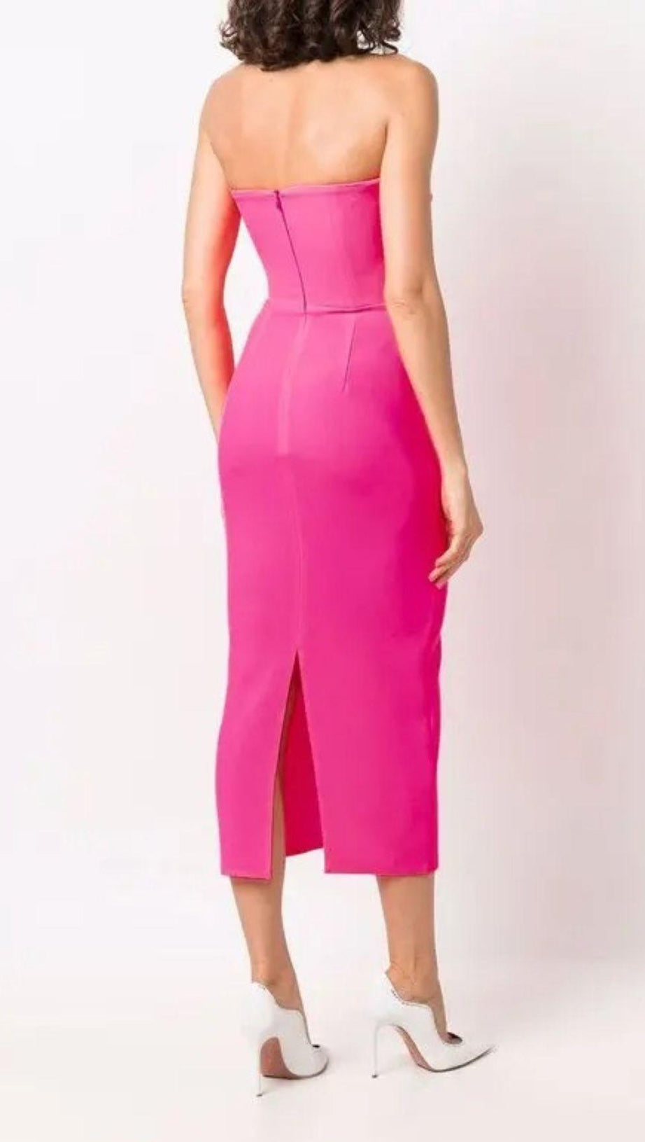 STRAPLESS BANDAGE DRESS