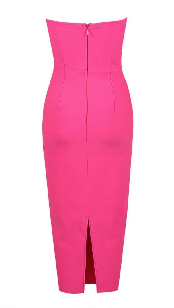 Strapless Bandage Dress