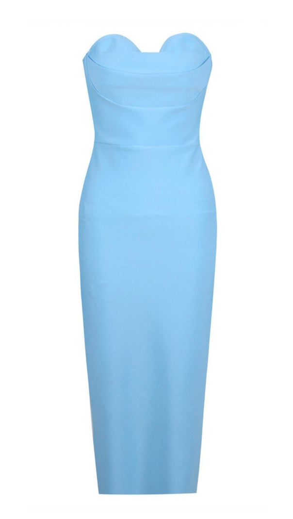 Strapless Bandage Dress