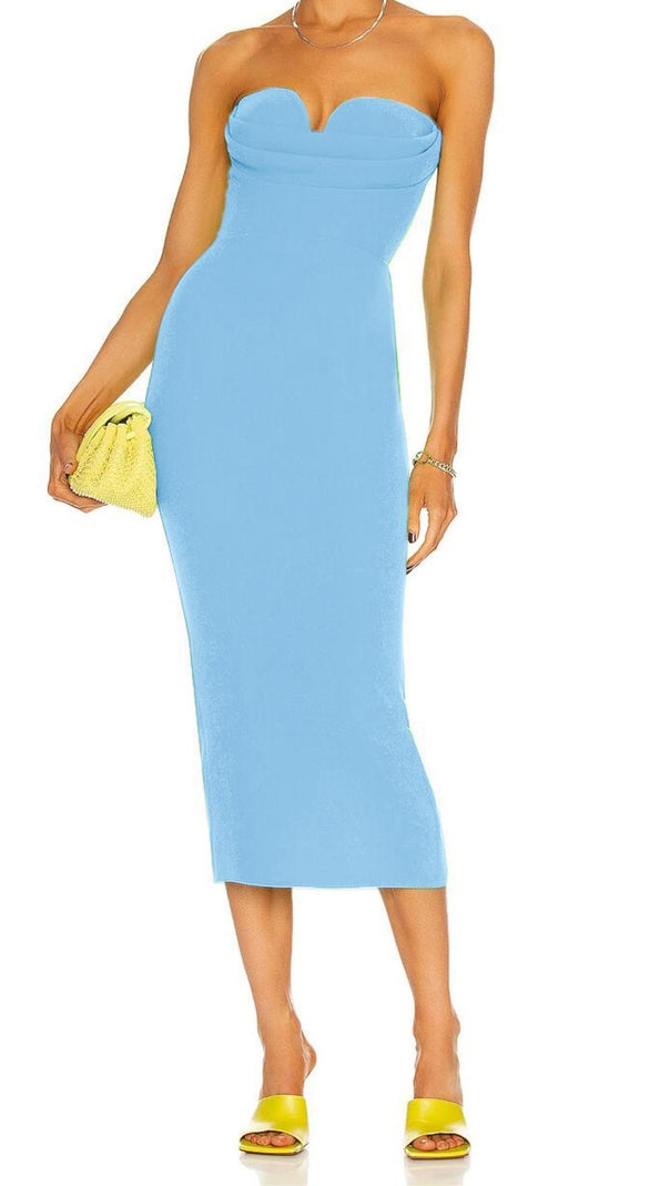 Strapless Bandage Dress