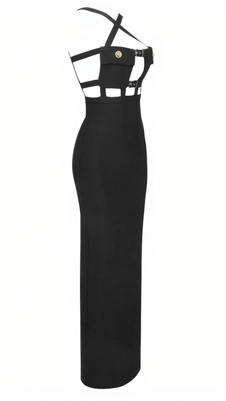 VESTITO MAXI CON CINTURINO ANNALYN