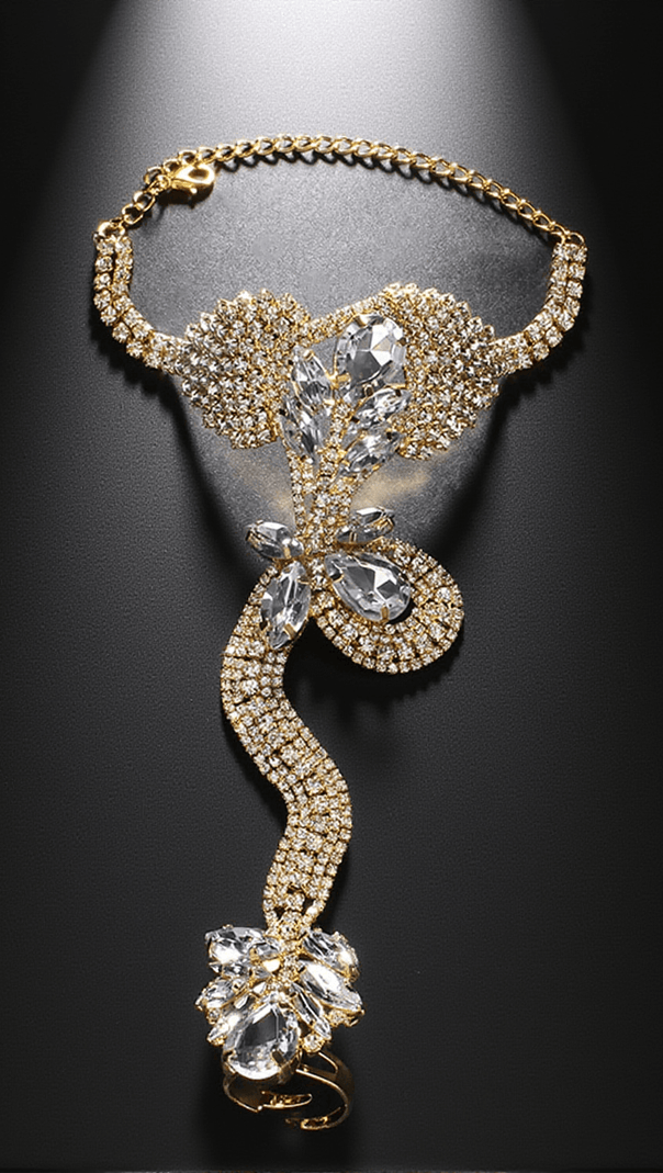 AIIZIE ANNALYSSA SERPENTINE DIAMOND BRACELET - product image