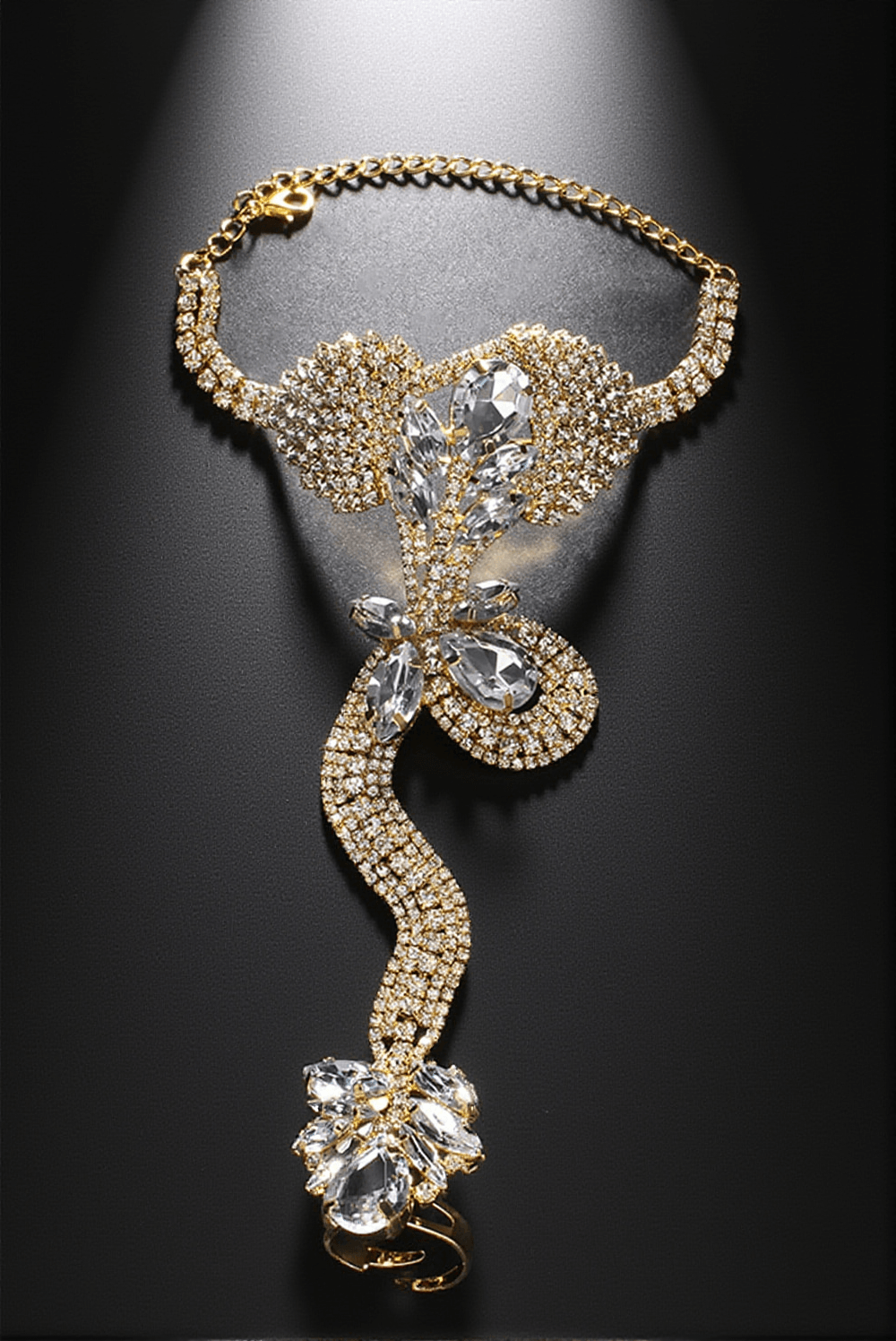 BRACCIALE ANNALYSSA SERPENTINE CON DIAMANTI