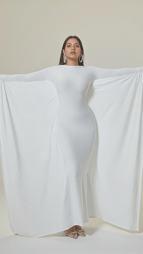 EIRENE DOLMAN SLEEVE MAXI DRESS