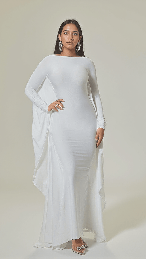 AIIZIE EIRENE DOLMAN SLEEVE MAXI DRESS - product image