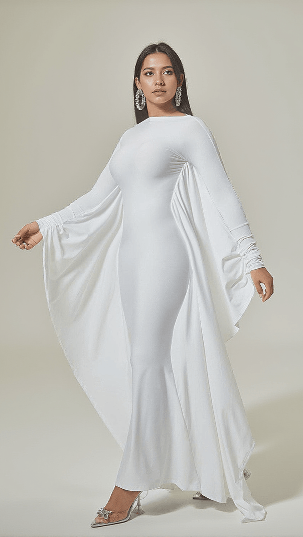 AIIZIE EIRENE DOLMAN SLEEVE MAXI DRESS - product image