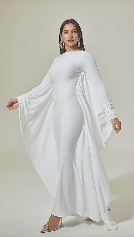 EIRENE DOLMAN SLEEVE MAXI DRESS