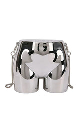 Anniston Buttocks Chain Metal Bag