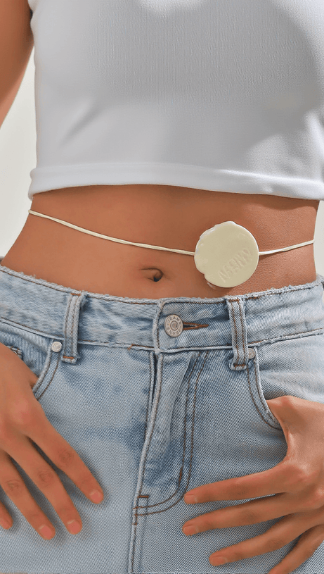 COLLANA CON NASTRO FLOREALE 3D ANNSLEY