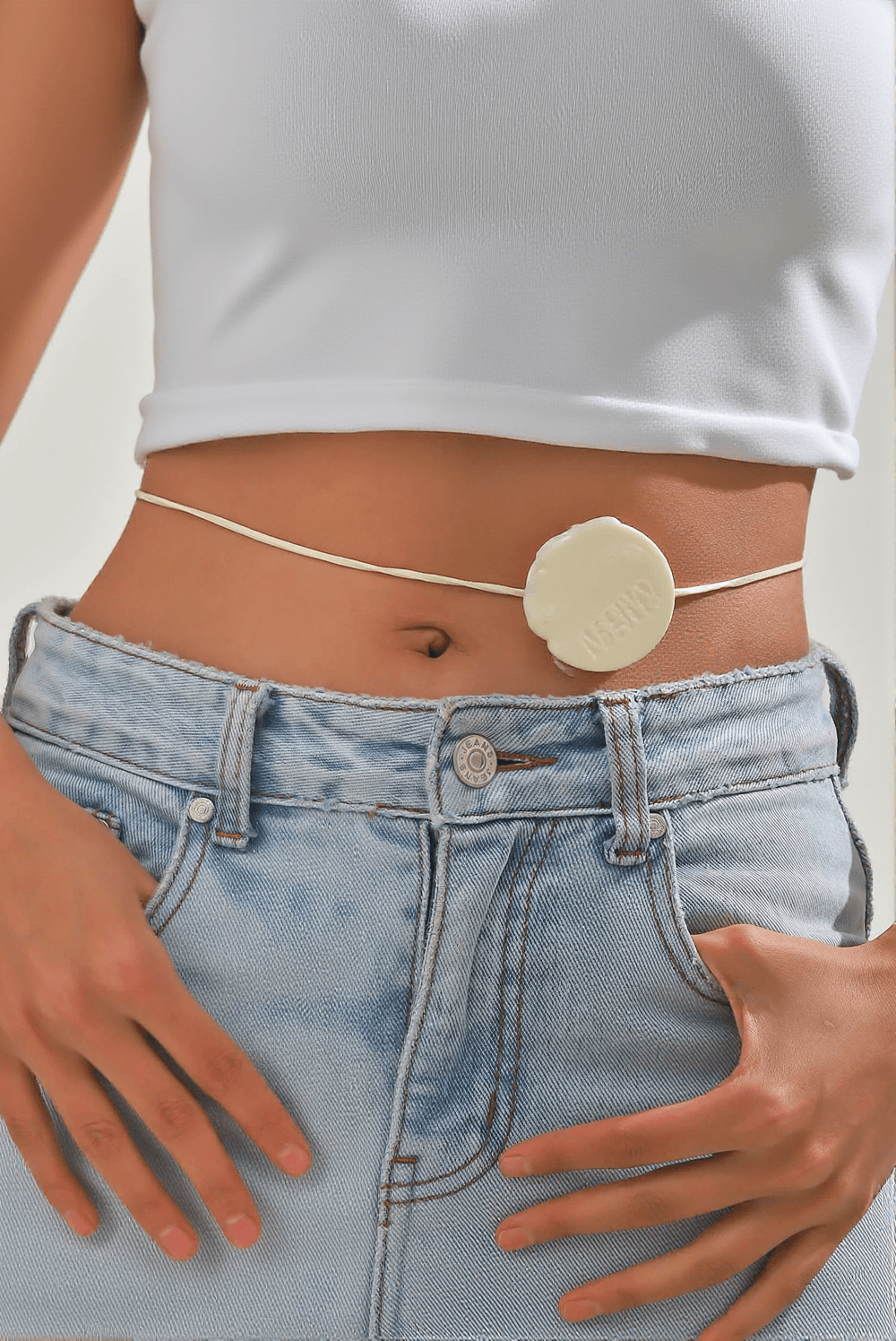 COLLANA CON NASTRO FLOREALE 3D ANNSLEY