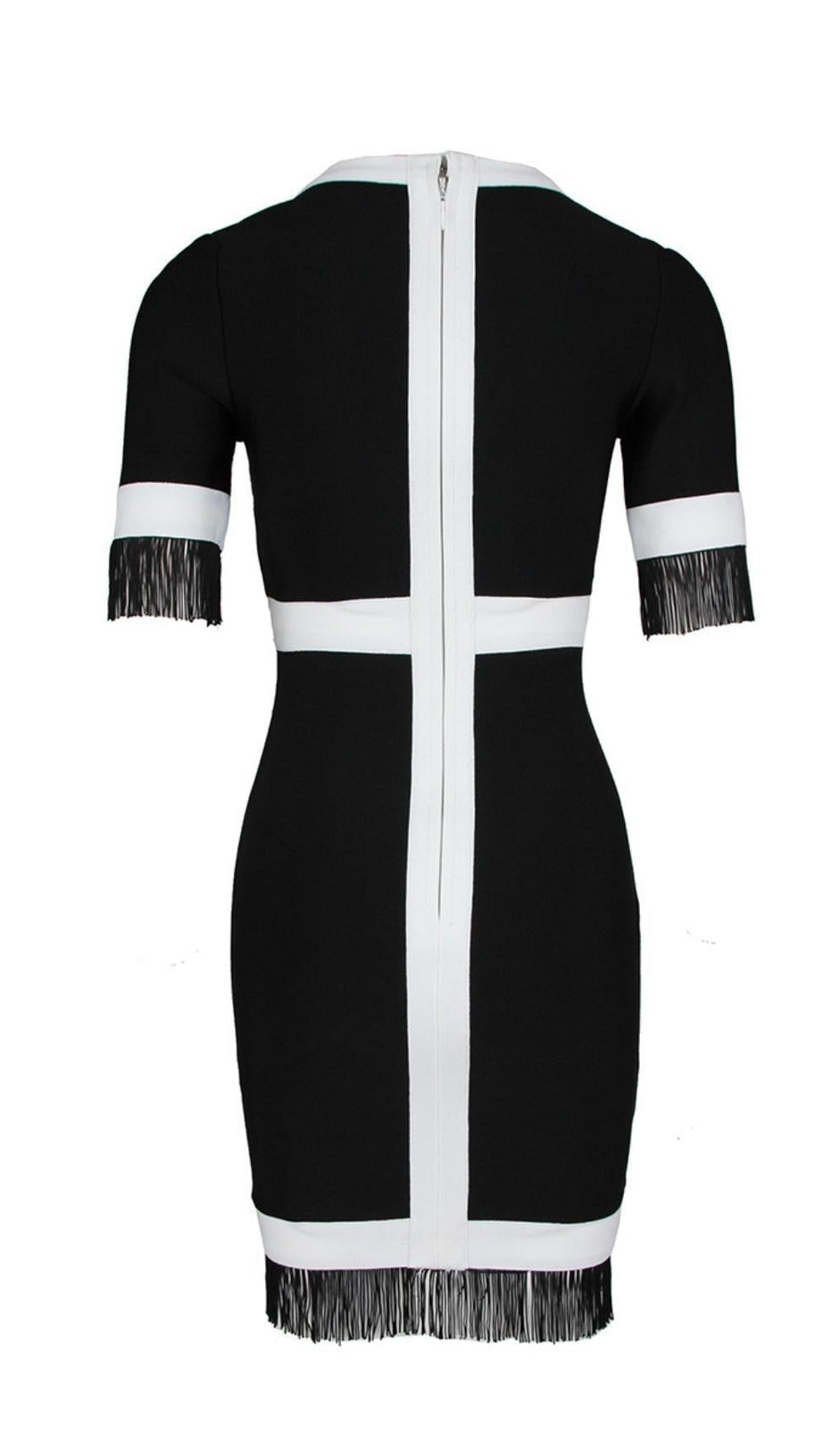 BANDAGE MINI DRESS IN BLACK